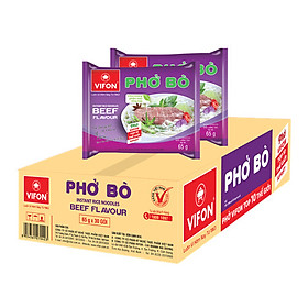 Thùng 30 phở bò Vifon 65g - 70423