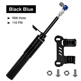 Portable Bicycle Pump Aluminum Alloy Tire Tube Mini High Pressure Hand Pump Inflator Bike Tire Pump Cycling Air Inflator