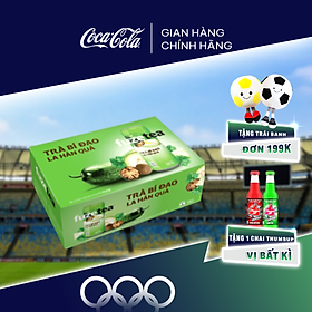 Thùng 24 lon Trà Bí Đao La Hán Quả Fuzetea Lon (320ml/lon x 24) Sale 25.07