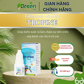 Dung dịch nhỏ mắt kiểm soát cận thị TROPINE Hộp 1 lọ 10ml