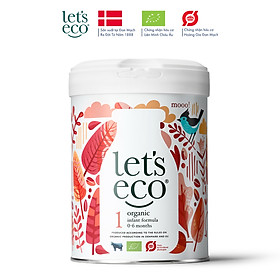 Sữa Bột Hữu Cơ Let s Eco Số 1 Cho Bé 700g