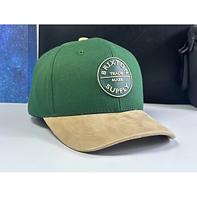 Nón kết, mũ lưỡi trai Brixton phối vải kaki form chuẩn thời trang cao cấp