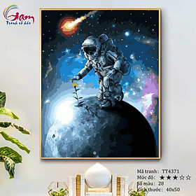 Mua Tranh số hóa tự tô tâm trạng trìu tượng GAM Tranh vũ trụ TT4371