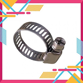 Mua ĐAI XIẾT INOXMIỄN PHÍ VẬN CHUYỂNĐAI SIẾT CỔ DÊ MÀU XÁM ĐỘ XIẾT 16MM - 25MM XIẾT ỐNG NƯỚC TIỆN DỤNG
