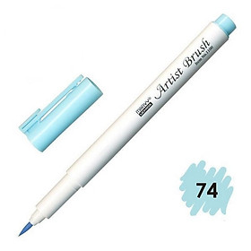 Bút lông đầu cọ viết calligraphy Marvy Artist Brush 1100 - Aquamarine (74)