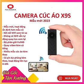 Mua Camera Mini Giám Sát Hình Cúc Áo  xem từ xa  bảo hành 12 tháng