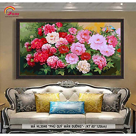 Mua Tranh sơn dầu số hóa tự tô màu Gam HL3046 60x120cm không khung