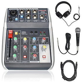 Mua Bàn trọn âm thanh giao diện USB Phenyx Pro PTX-10B chính hãng với Micrô có dây  Tai nghe âm thanh nổi và cáp XLR