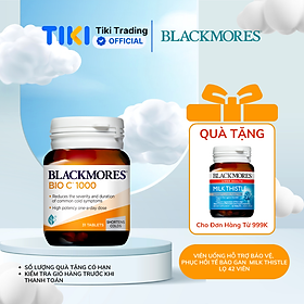 Viên uống bổ sung vitamin c blackmores bio c 1000mg lọ 31 viên