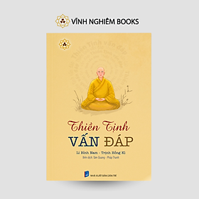 Sách - Thiền Tịnh Vấn Đáp - Cuốn sách hay về thiền - Vĩnh Nghiêm Books