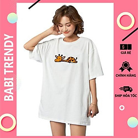Áo thun nam nữ Hươu Cao Cổ tay lỡ unisex phong cách hàn quốc Form rộng siêu đẹp – ST152 - babitrendy