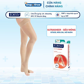 Vớ y khoa đùi JOBST UltraSheer - Siêu Mỏng hỗ trợ điều trị giãn tĩnh mạch chân