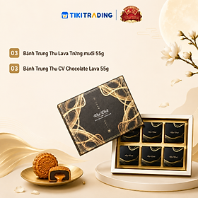 [HSD: 29.09.2026] - [Hộp 6 Bánh] Bánh Trung Thu Đại Phát - Lễ Hộp Lava Trứng Muối 820
