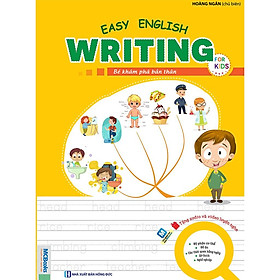 Sách - Easy English Writing For Kids - Bé Khám Phá Bản Thân