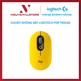 Chuột không dây bluetooth Logitech POP Mouse - Hàng chính hãng