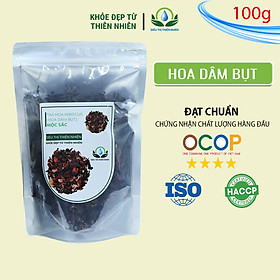 Trà Hoa Dâm Bụt (Hibicus) Sấy Khô Mộc Sắc 100g