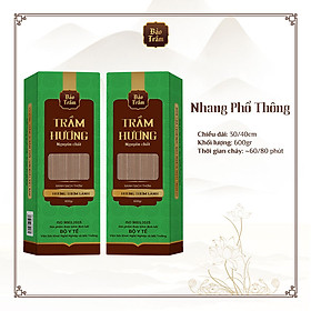 Mua Combo 2 Nhang trầm hương thơm lành - 600gr - Hương thơm lành dịu nhẹ- Nhang Sạch Bảo Trầm - Trầm Hương Nguyên chất