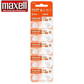 Mua Pin cúc áo chính hãng Maxell LR44 Alkaline cho đồng hồ  thiết bị điện tử