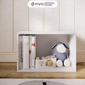 Tủ Kệ Sách Đa Năng FIVO FB03, Thiết Kế Chắc Chắn Có Tấm Lưng, Phù Hợp Mọi Không Gian, Dễ Dàng Lắp Ráp, Decor Linh Hoạt