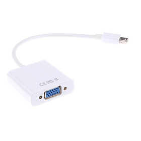 Mini DP to VGA 1080P Display Port DP to VGA Male to Female Adapter Converter