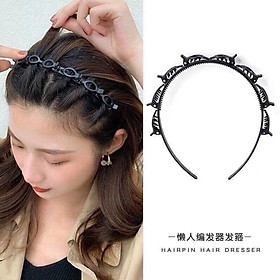Băng Đô Cài Tóc, bờm tóc có kẹp Đính hoa Hàn Quốc Xinh Xắn Cho Nữ
