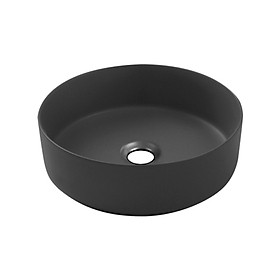 Mua Chậu sứ màu - lavabo sứ màu đen Kanly SU522