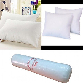Mua Combo 5 chiếc gối bông hạt cao cấp 2 gối nằm  2 gối tựa  1 gối ôm