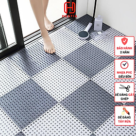 Tấm lót sàn nhà vệ sinh 3T. Vỉ nhựa lót sàn chống trơn Trải Sàn Nhà Tắm/Vệ Sinh/Nhà Bếp