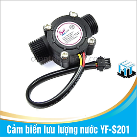 Mua Cảm biến lưu lượng nước YF-S201 2 màu trắng  đen