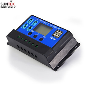 Mua Bộ Điều Khiển Sạc Năng Lượng Mặt Trời 60A SUNTEK Solar Charge Controller - Tối ưu Nguồn điện sạc từ Tấm Pin Năng lượng Mặt trời cho Pin/Ắc Quy- Hàng Chính Hãng