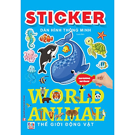 Sách - Sticker dán hình thông minh - Đại Dương Huyền Bí