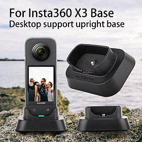 Đối với các phụ kiện Insta360 x3 cho Insta360 x3 cơ sở Panorama Máy ảnh Hỗ trợ máy tính để bàn BASE Màu cơ sở: Màu đen