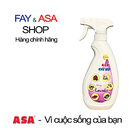 Khử mùi ASA - Loại bỏ mùi hôi trong sinh hoạt - Lavender, En-Rosely, Sky Flower - 300ml