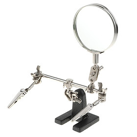 5X Auxiliary Clip Magnifier Magnifying Glasses Soldering Jewelry Repair Tool