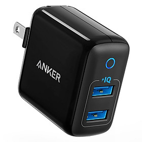 Mua Adapter Sạc 2 Cổng Anker PowerPort II 24W - A2027 - Hàng Chính Hãng