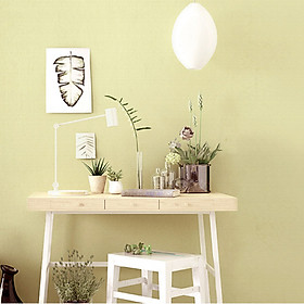 GIẤY DÁN TƯỜNG KHỔ 45CMX10M VÀNG NHÁM