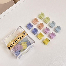 Set 12 Kẹp Tóc Càng Cua Bạch Tuộc Xinh Xắn Phong Cách Hàn Quốc Thời Trang