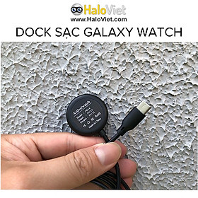 Dock Sạc Nhanh Samsung Galaxy Watch Active 2/Watch 3/Watch 4, Đầu Vào USB-C