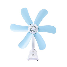 Mua Quạt kẹp bàn 6 cánh xanh dương