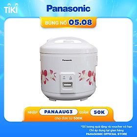Nồi cơm điện nắp gài Panasonic PANC-SR-MVN187HRA 1.8L - Lòng nồi chống dính - Gồm 3 chế độ nấu - Hàng Chính Hãng