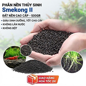 Phân Nền Thủy Sinh Mekong 500GR Nhật Bản - Đất Trồng Cây Thủy Sinh, Dinh Dưỡng Tốt Cho Bể Cá