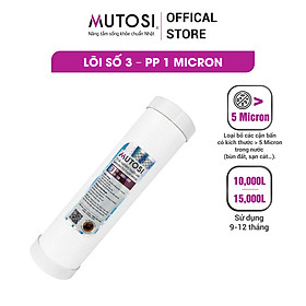 Mua Lõi lọc nước Mutosi - Lõi số 3 PP1M - Hàng chính hãng