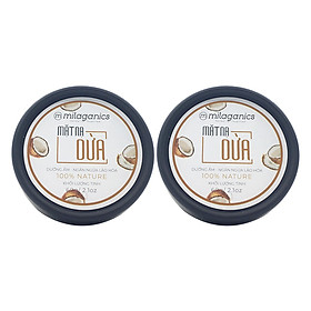 Combo 2 Hũ Mặt Nạ Dừa Dưỡng Ẩm, Ngăn Ngừa Lão Hoá Milaganics 60G
