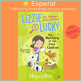 Sách - Lizzie and Lucky: The Mystery of the Lost Chicken by Megan Rix (UK edition, paperback)