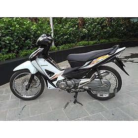 Bộ nhựa dàn áo Màu Trắng dành cho xe Wave RSX 100cc đời 2008 - 2009 - TKA8487