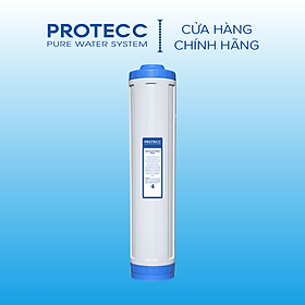 Lõi Lọc Cation 20 Inch Béo Hàng Chính Hãng PROTECC - Lõi Cation Khử Vôi. Kim Loại Nặng, Làm Mềm Nước