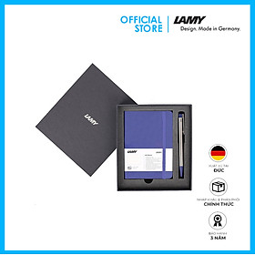 Gift Set Lamy Notebook A6 Softcover Blue + Lamy Logo Black - GSA6-Lo002