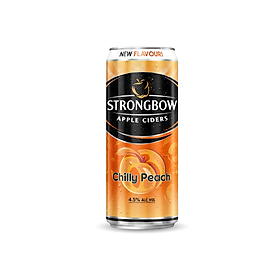 Nước táo StrongBow Chilly Peach lon 330ml-3527969