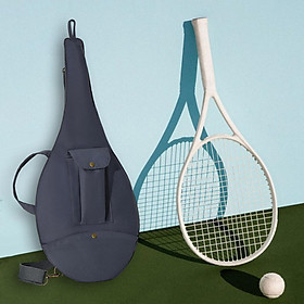 Tennis Racket Bag Detachable and Adjustable Shoulder Bag Holder Fashion Carrying Bag Men Women Outdoor Sports Players Handbag