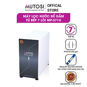 Mua Máy lọc nước để gầm  Tủ bếp 7 lõi Mutosi MP-371U - Công nghệ nhật bản - Hàng chính hãng